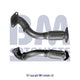 Vorderrohr für FORD FIESTA 2L Benzin | Euro 4 | OEM: 1333982