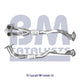 Vorderrohr für TOYOTA BLUMENKRONE 1.6L Benzin | Euro 2 | OEM: 174101A030