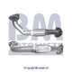 Vorderrohr für SITZ ALHAMBRA 2L Diesel | Euro 4 | OEM: 7M3254300