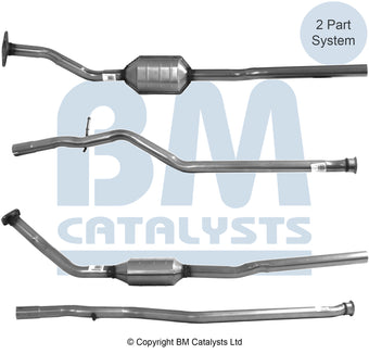 compare product Homologiert Diesel Kat für CITROEN BERLINGO 1.9L Diesel | Euro 2 | OEM: 1705AC