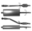 Autoteile BM CATALYSTS Homologiert Diesel Kat für MERCEDES SPRINTER 2.9L Diesel | Euro 2 | OEM: 9014901219 bei Autoteile TRUST