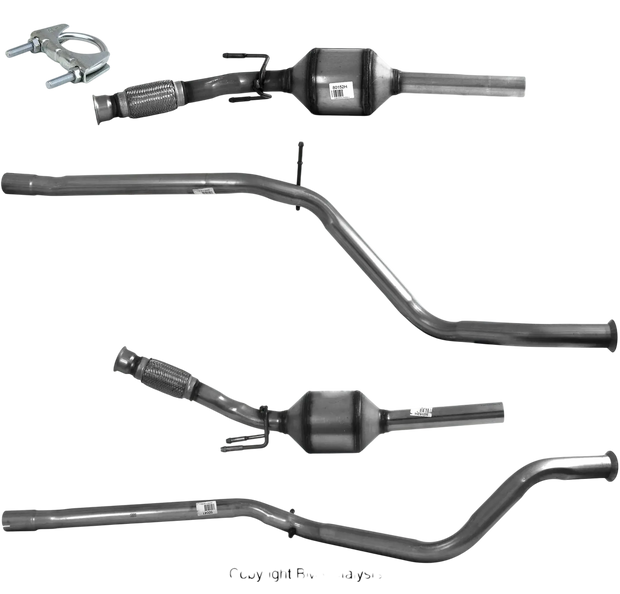 Autoteile BM CATALYSTS Homologiert Diesel Kat für PEUGEOT 307 2L Diesel | Euro 3 | OEM: 1705LA bei Autoteile TRUST