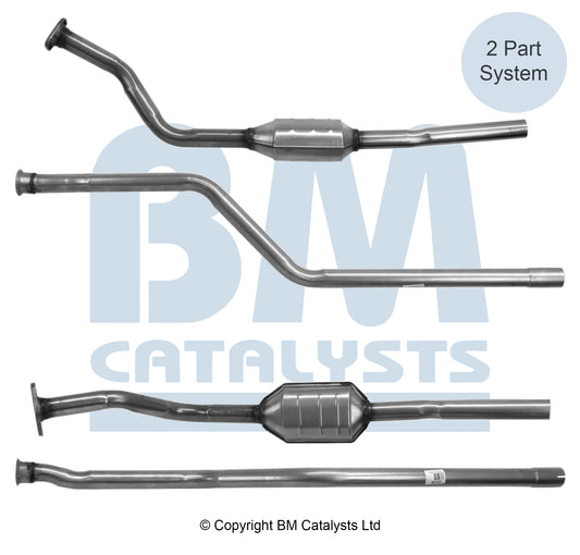 Homologiert Diesel Kat für CITROEN XSARA 1.9L Diesel | Euro 3 | OEM: 1705JE