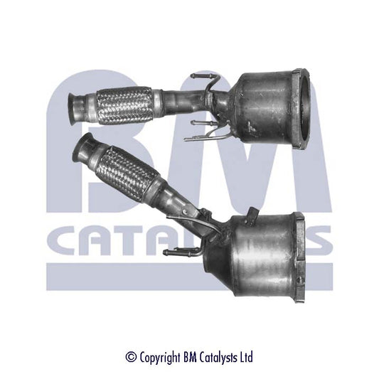 Homologiert Diesel Kat für CITROEN C4 2L Diesel | Euro 4 | OEM: 1706F2