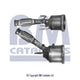Homologiert Diesel Kat für CITROEN C4 2L Diesel | Euro 4 | OEM: 1706F2