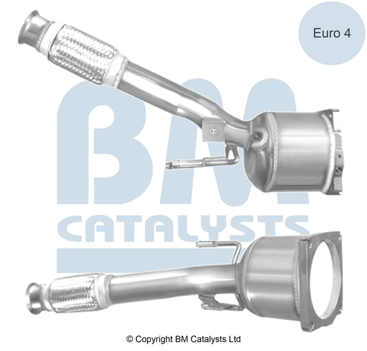 Homologiert Diesel Kat für CITROEN C5 2L Diesel | Euro 4 | OEM: 1731AH