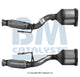 Homologiert Diesel Kat für CITROEN C8 2L Diesel | Euro 4 | OEM: 1400592680