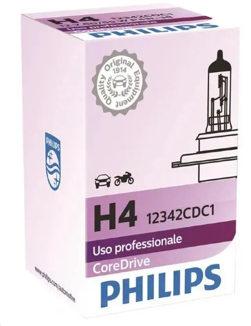 H4 12V 60/55W P43t-38 CoreDrive +30%  Philips