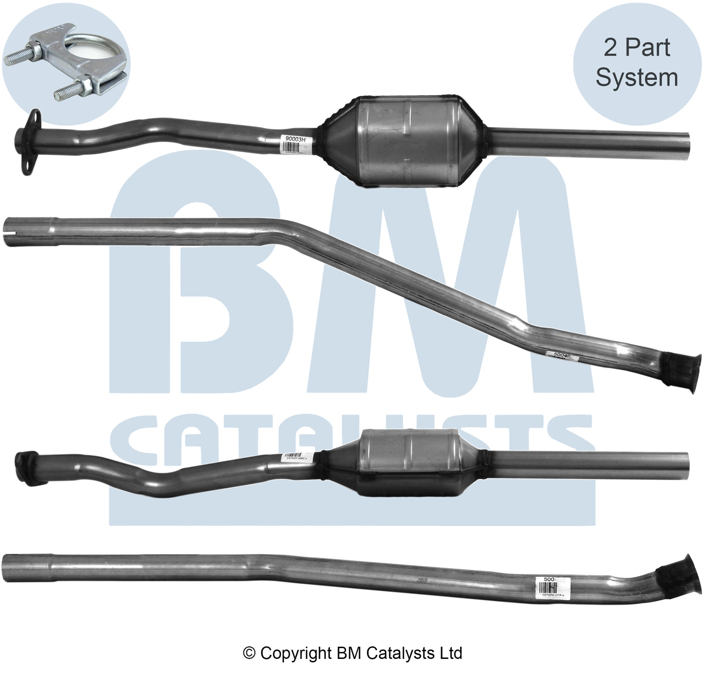 Homologiert Benzin Kat für CITROEN AXT 1L Benzin | Euro 2 | OEM: 1698038