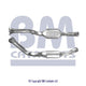 Homologiert Benzin Kat für CITROEN XSARA 1.8L Benzin | Euro 2 | OEM: 170584