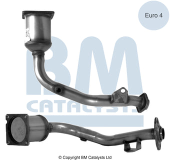 compare product Homologiert Benzin Kat für CITROEN C2 1.4L Benzin | Euro 4 | OEM: 1609158780