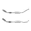 Autoteile BM CATALYSTS Homologiert Benzin Kat für TOYOTA COROLLA 1.4L Benzin | Euro 3 oder 4 | OEM: 174100D120 bei Autoteile TRUST