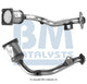 Homologiert Benzin Kat für CITROEN C2 1.6L Benzin | Euro 3 oder 4 | OEM: 1609158880