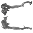 Autoteile BM CATALYSTS Homologiert Benzin Kat für ALFA ROMEO 147 2L Benzin | Euro 3 | OEM: 46809274 bei Autoteile TRUST