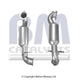 Homologiert Benzin Kat für CITROEN C4 1.6L Benzin | Euro 4 | OEM: 1706F6