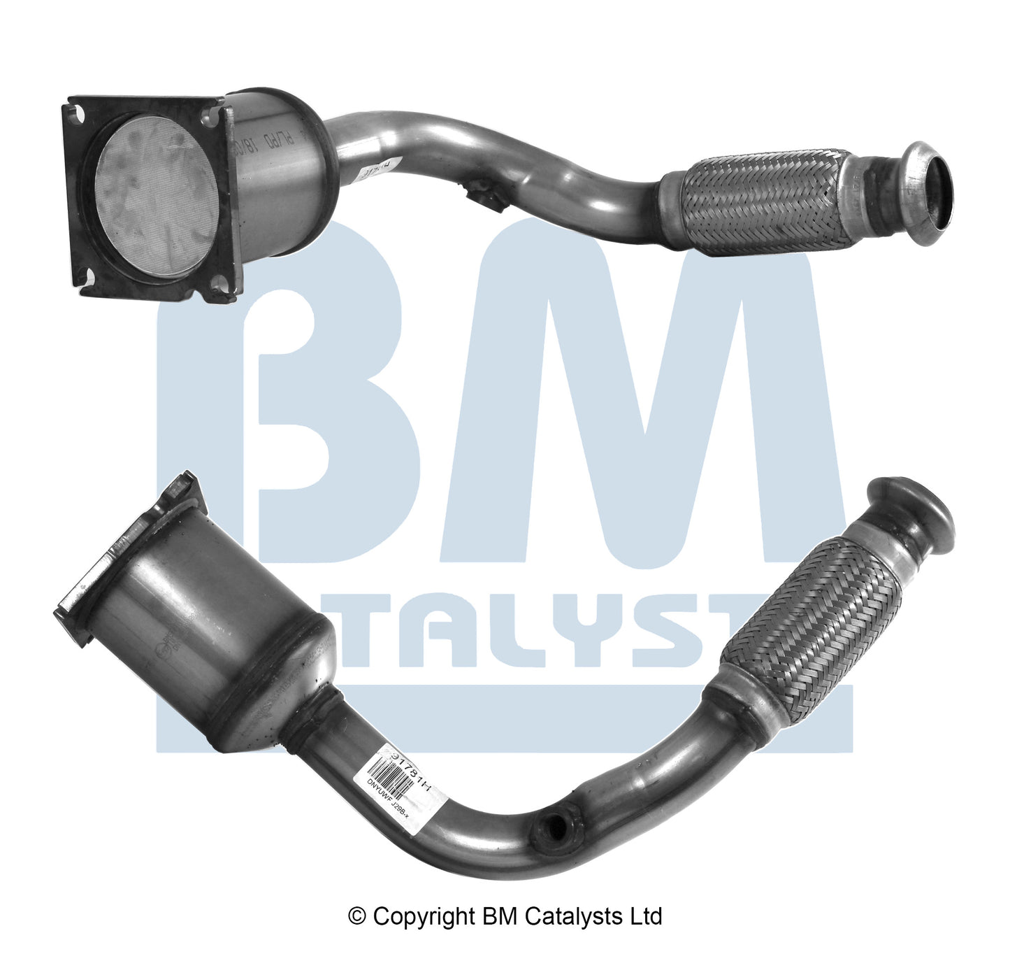 Homologiert Benzin Kat für CITROEN BERLINGO 1.6L Benzin | Euro 4 | OEM: 1731SJ