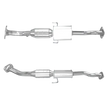 Autoteile BM CATALYSTS Homologiert Benzin Kat für TOYOTA AURIS 1.4L Benzin | Euro 4 | OEM: 1741022560 bei Autoteile TRUST