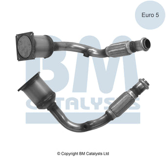 compare product Homologiert Benzin Kat für CITROEN C-ELYSEE 1.6L Benzin | Euro 5 | OEM: 9676453380