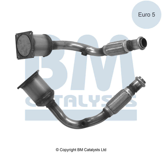 Homologiert Benzin Kat für CITROEN C-ELYSEE 1.6L Benzin | Euro 5 | OEM: 9676453380