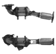 Autoteile BM CATALYSTS Homologiert Benzin Kat für FORD FIESTA 1.6L Benzin | Euro 5 | OEM: 1801691 bei Autoteile TRUST