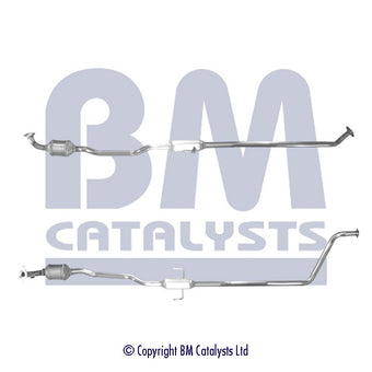 compare product Homologiert Benzin Kat für CITROEN C1 1L Benzin | Euro 6 | OEM: 174100Q080