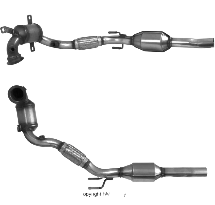 Autoteile BM CATALYSTS Homologiert Benzin Kat für AUDI 2. Quartal 1L Benzin | Euro 6 | OEM: 5Q0254503GX bei Autoteile TRUST