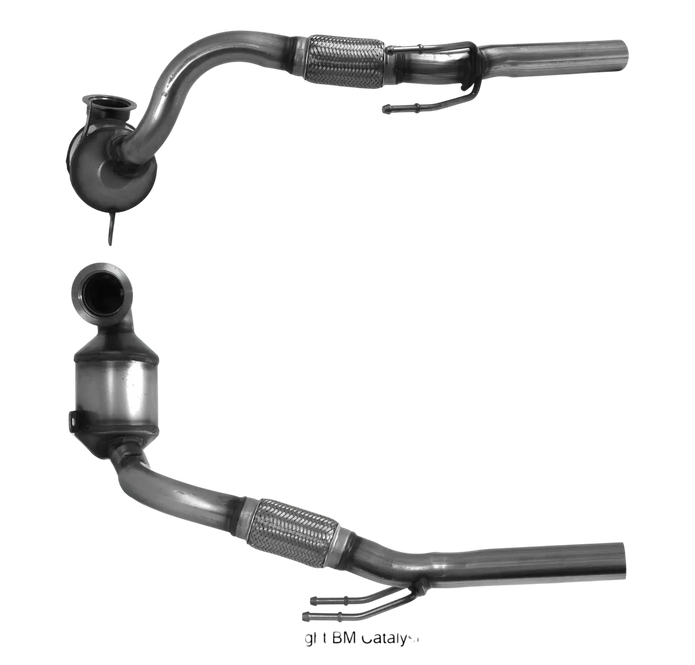 Autoteile BM CATALYSTS Homologiert Benzin Kat für VOLKSWAGEN HOCH 1L Benzin | Euro 6 | OEM: 1S0254500CX bei Autoteile TRUST
