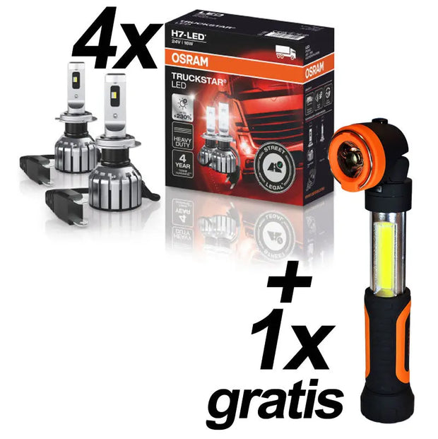 Autoteile 4x H7 TRUCKSTAR LED + 1x LEDIL481 bei Autoteile TRUST
