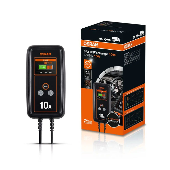 BATTERYcharge 1010 Smart-Ladegerät 10A 12/24V  OSRAM