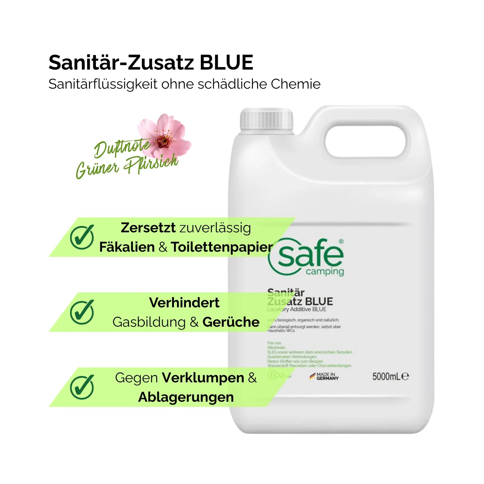 Sanitär-Zusatz BLUE