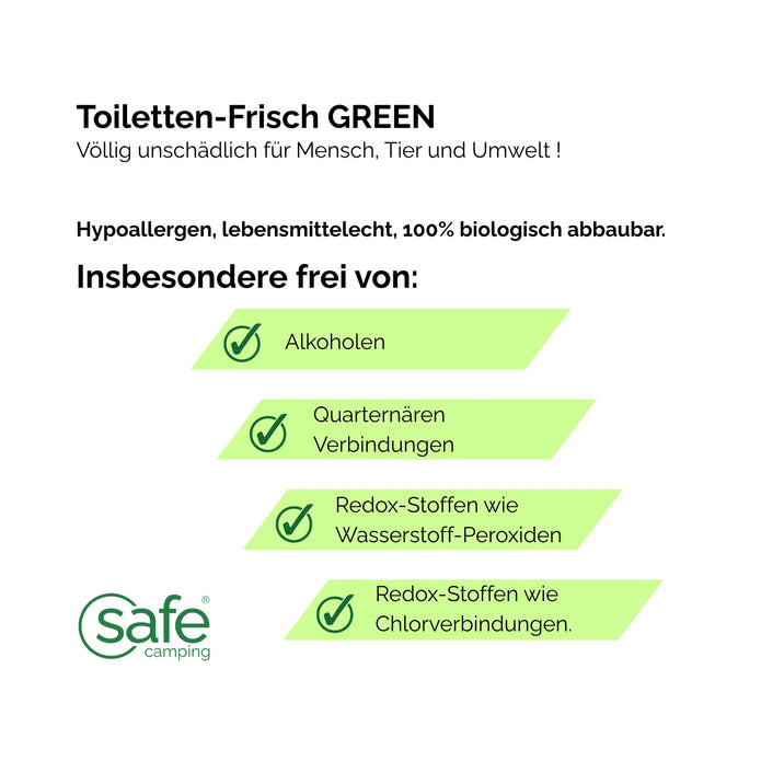 Toiletten-Frisch GREEN