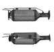 Zwei Katalysatoren mit Rohren für Ford Focus C-Max 2.0 TDCi Euro 4 G6DA-G6DG 2004-200