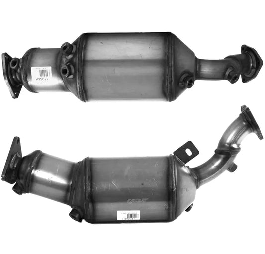 Zwei metallische Katalysatoren für Dieselrußpartikelfilter 8K0254750NX, CAHA Motor, modernster Technologie