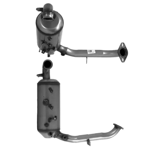 Zwei metallische Katalysatoren mit Rohren für Ford Focus C-MAX G8DA G8DB 2003-2008