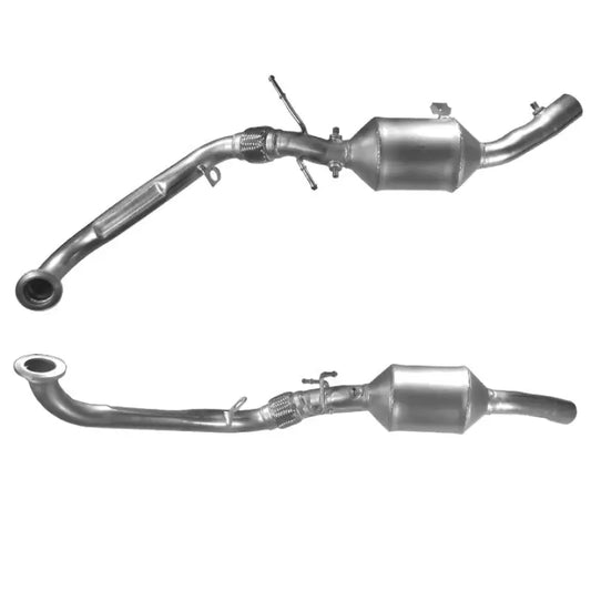Zwei metallische Katalysatoren für Mercedes B200, Euro 4-Normen, modernster Technologie