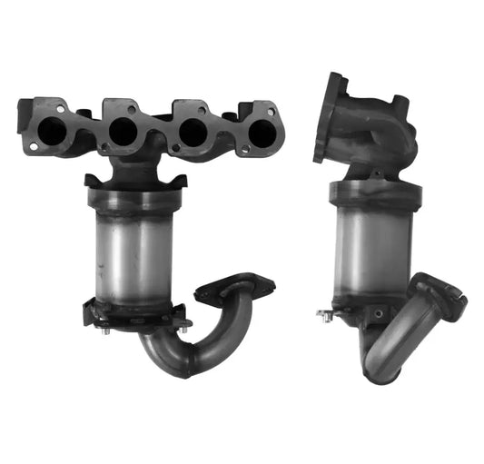 Zwei Katalysatoren mit Abgaskrümmern für Ford Fiesta Baja Motor OBD 2002-2008