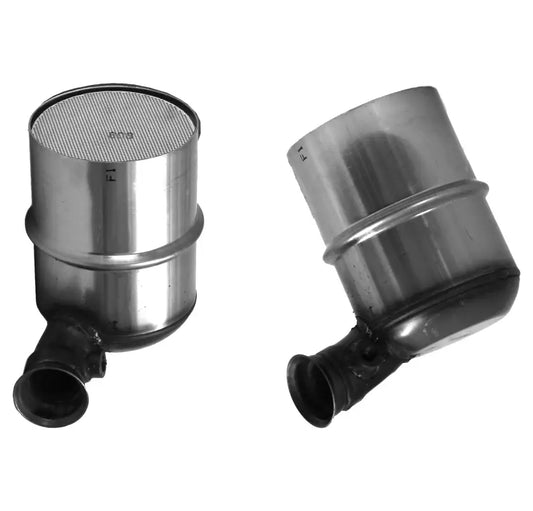 Zwei metallische Katalysatoren für Peugeot Partner Tepee DV6DTED Euro 5 DPF