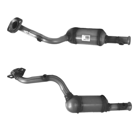 Zwei Katalysatoren für Renault Clio 1.2i D7F mit DPF, modernster Technologie