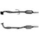 Zwei Katalysatoren für Volkswagen Polo 1.4i AKP Motor Bosal 099-546 Kfz-Teile