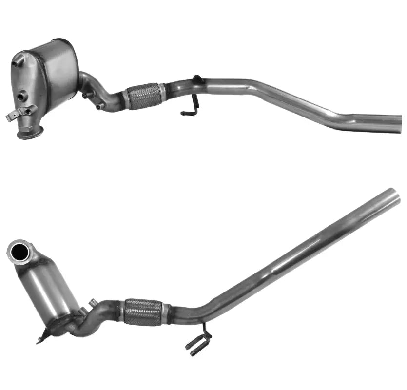 Zwei Katalysatoren mit Auspuffrohren für Volkswagen Touran BMM Motor 12/05-5/10 vergleichnummern oe nummern