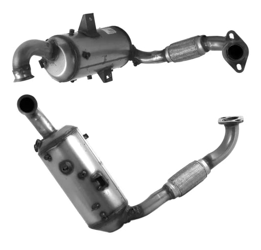 Zwei metallische Katalysatoren mit Rohren für Volvo V40 Cross Country D4162T Motor